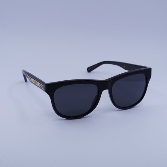 Gucci GG0980S 001 Sunglasses Black Square Frame - Picture 4 of 10